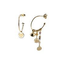 Boucles d'oreilles Rue des Mille Femme Gipsy Chic in Argent OR-GIP 1 V4 W AU - OR-GIP 1 V4 W AU
